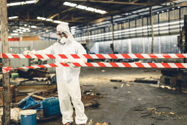 Professional Odor Removal technician working in Eastport, ME